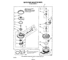 Whirlpool DU8500XT0 3367725 pump and motor diagram