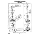 Whirlpool DU8900XT0 3367725 pump and motor diagram