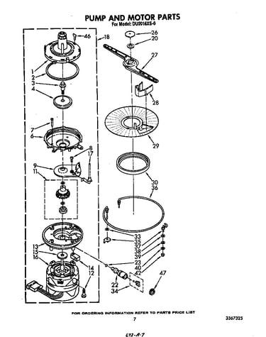 Pump and motor