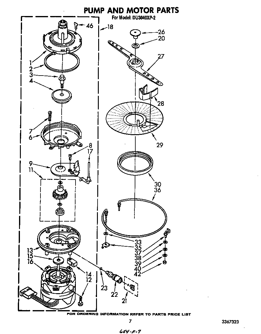 Pump and motor
