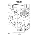 Whirlpool DP1098XRW1 cabinet diagram