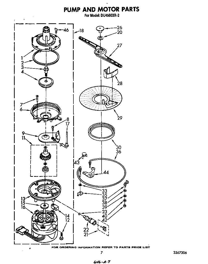 Pump and motor