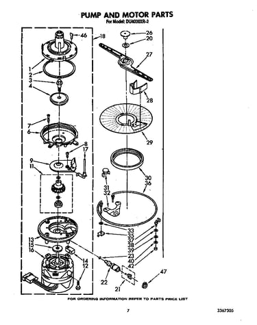 Pump and motor