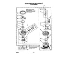 Whirlpool DP6000XRP1 3367443 pump and motor diagram
