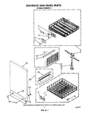 Dish rack and panel