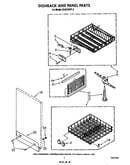 Dishrack and panel