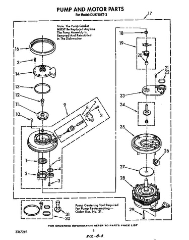 Pump and motor