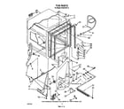 Whirlpool DU8570XT2 tub diagram