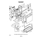 Whirlpool DU8570XT2 door diagram