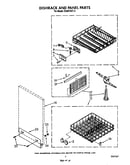 Dish rack and panel