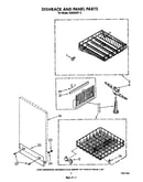 Dish rack and panel