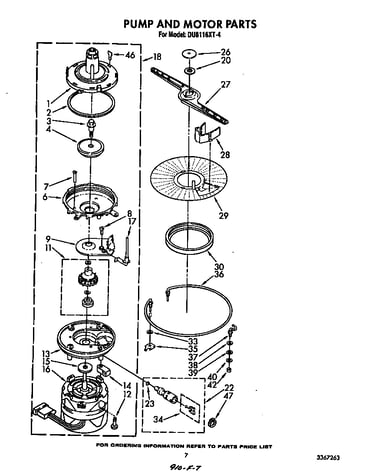 Pump and motor
