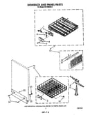 Dishrack and panel