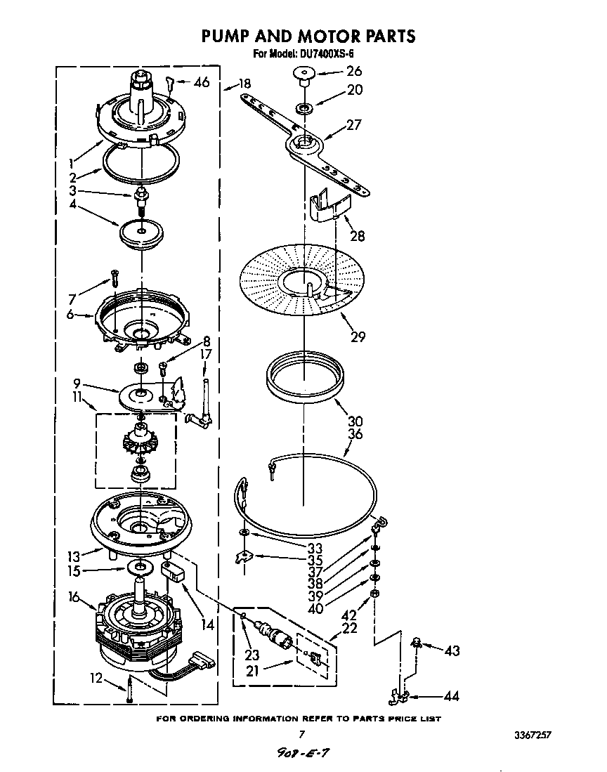 PUMP AND MOTOR