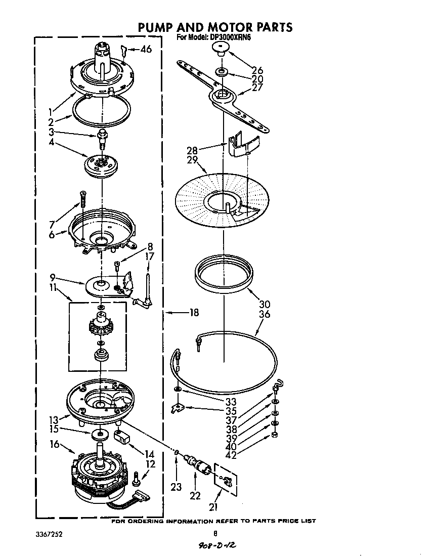 PUMP AND MOTOR