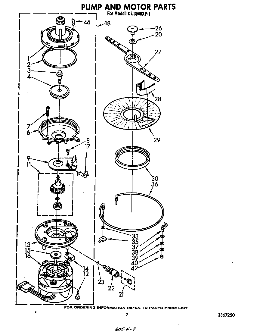 Pump and motor