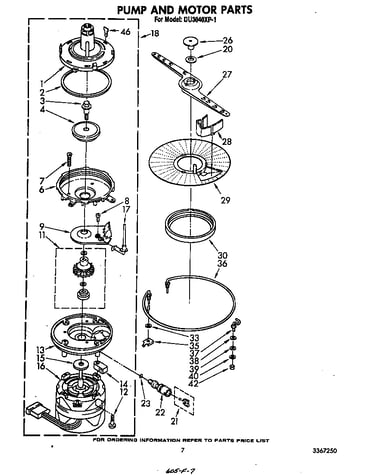 Pump and motor