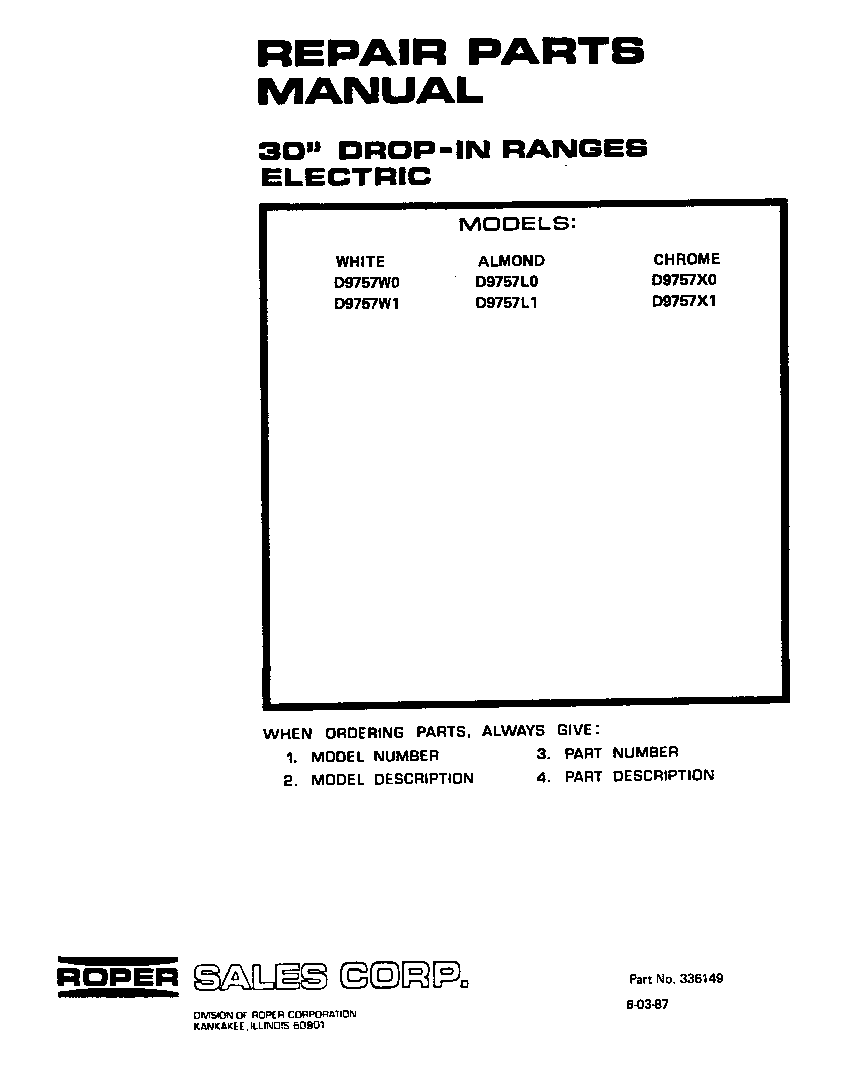 Front cover