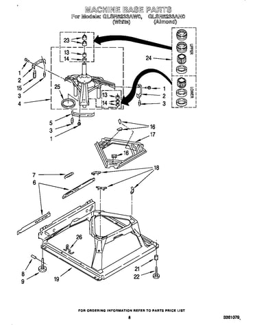 Machine base
