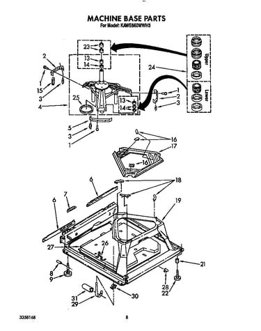 Machine base