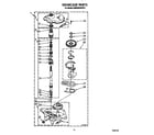 KitchenAid KAWE860WWH3 gearcase diagram
