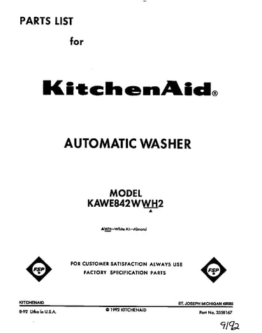 Front cover