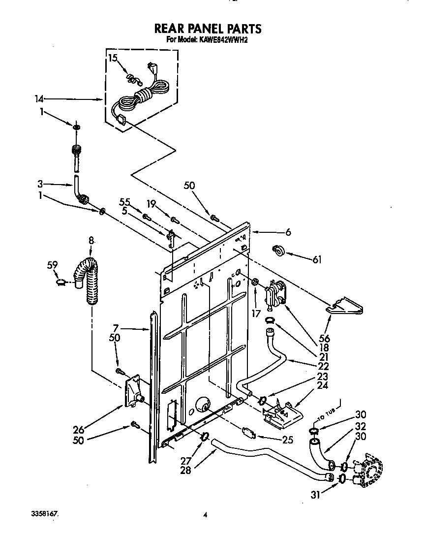 Rear panel