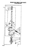 Brake and drive tube
