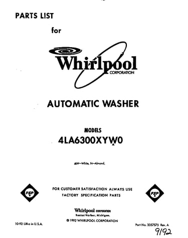 Front cover