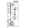 Whirlpool 4LA6300XYW0 gearcase diagram