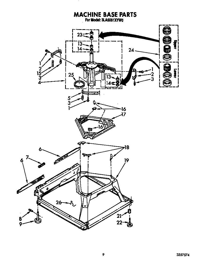 Machine base