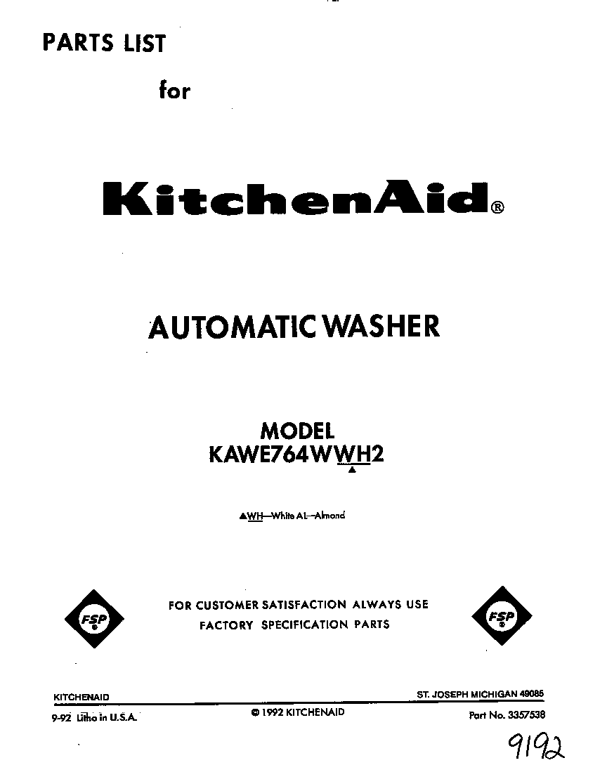 Front cover