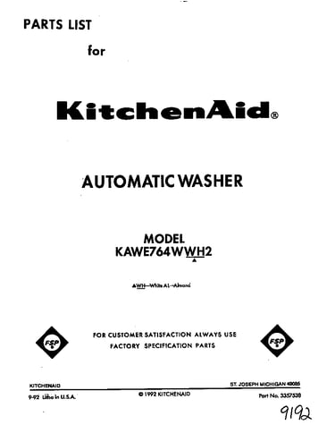 Front cover