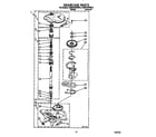 KitchenAid KAWE760WWH3 gearcase diagram