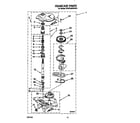 KitchenAid KAWE660WWH3 gearcase diagram