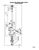 Brake and drive tube