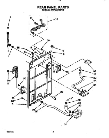 Rear panel
