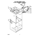 KitchenAid KAWE560WWH3 top and cabinet diagram