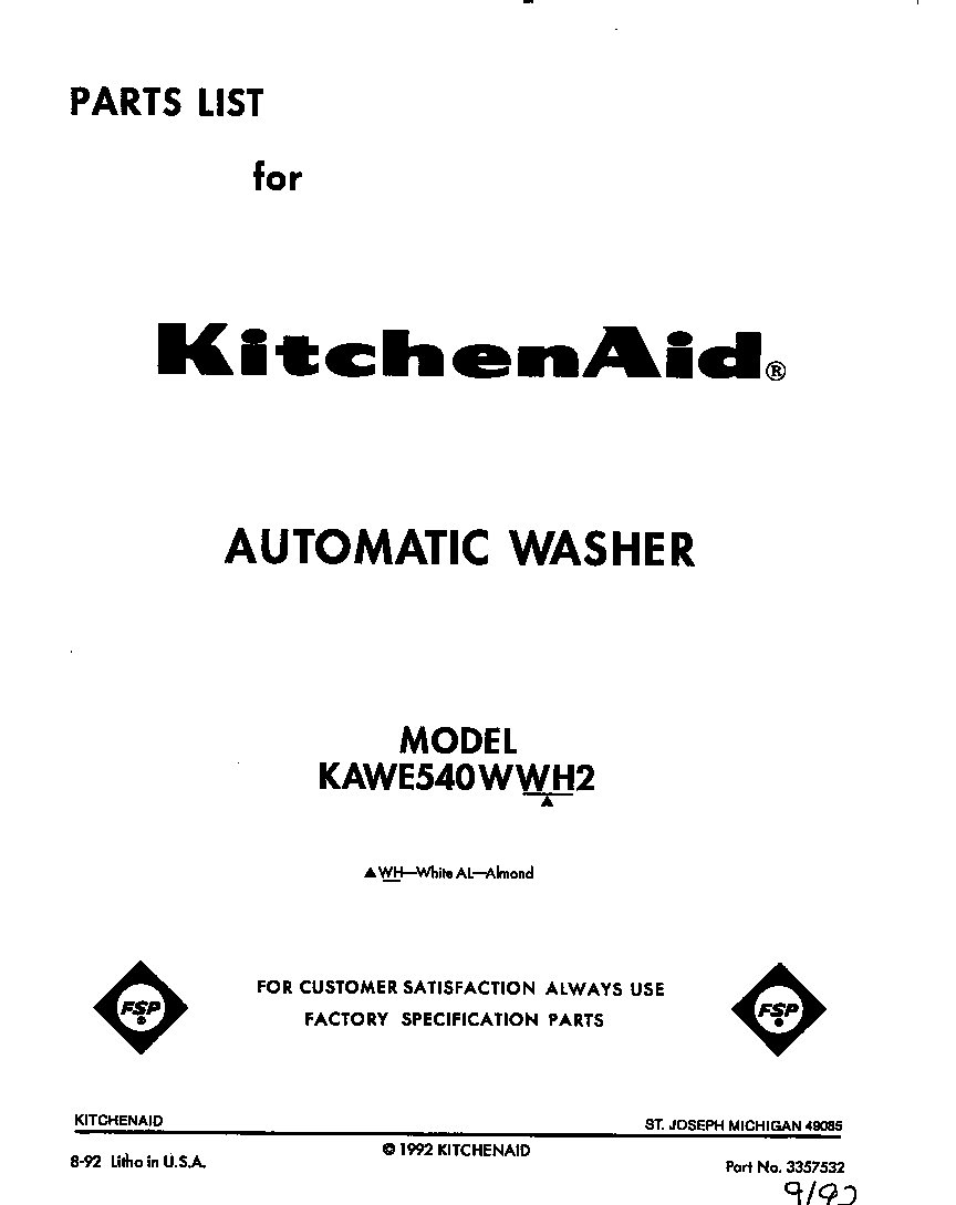 Front cover