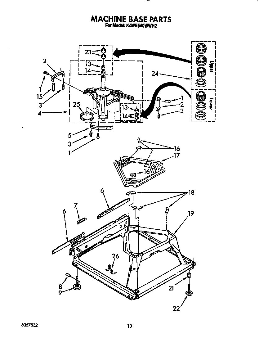 Machine base