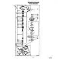 KitchenAid KAWE540WWH2 gearcase diagram