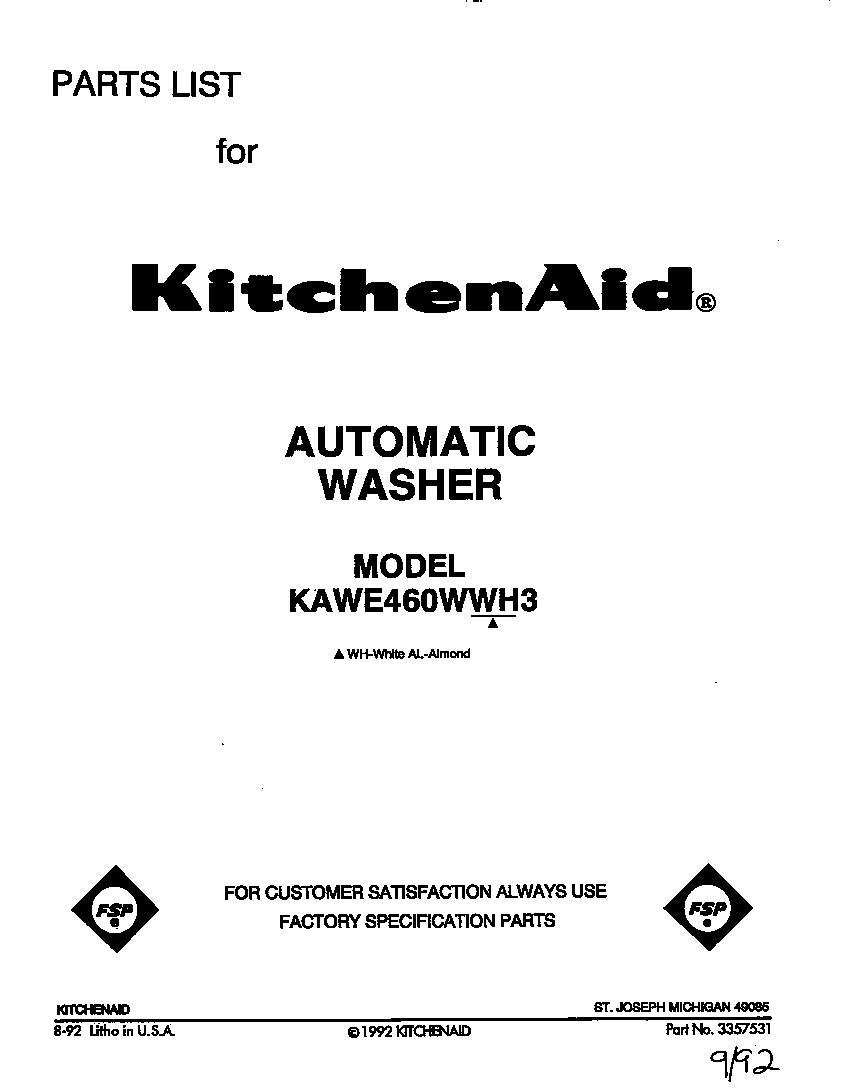 Front cover