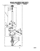 Brake and drive tube