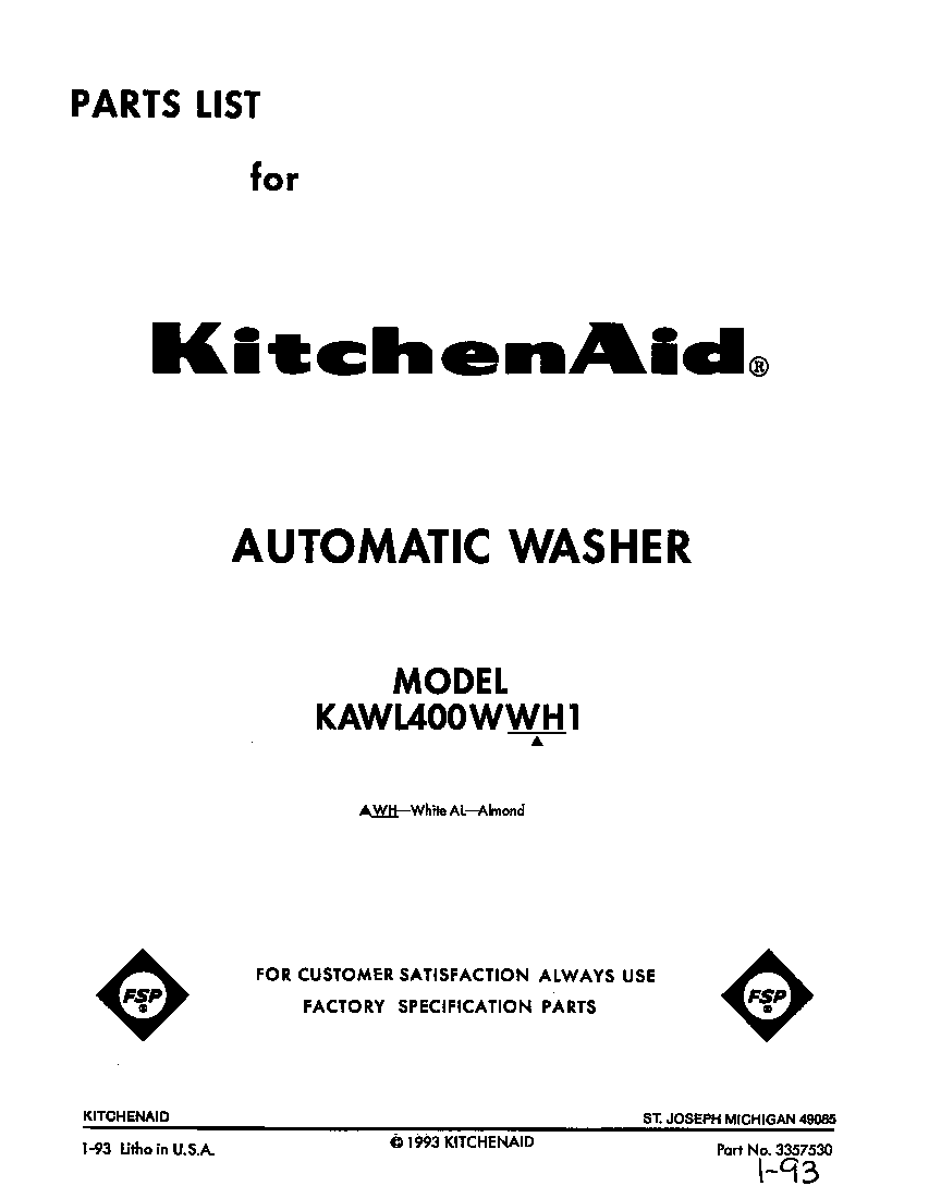 Front cover
