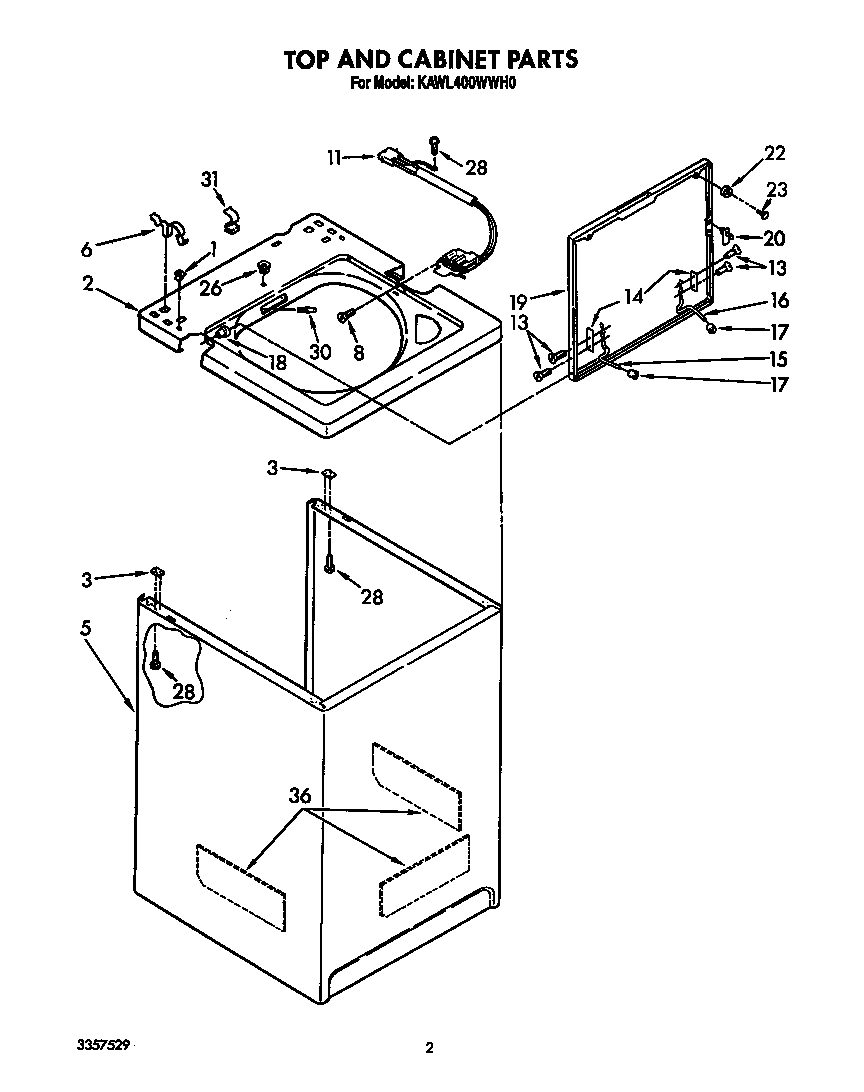 TOP AND CABINET