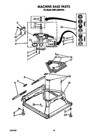 Machine base