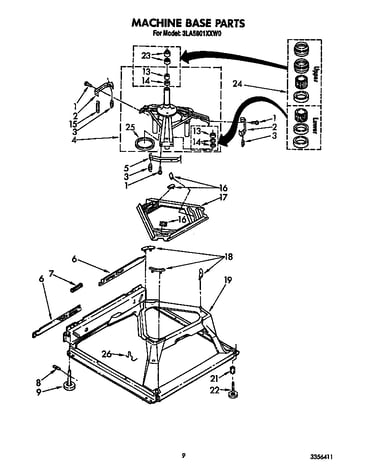 Machine base