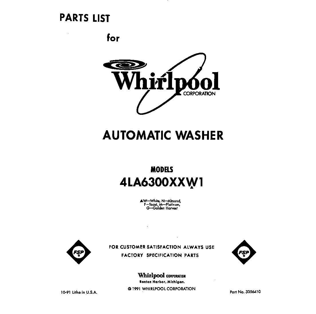 Front cover