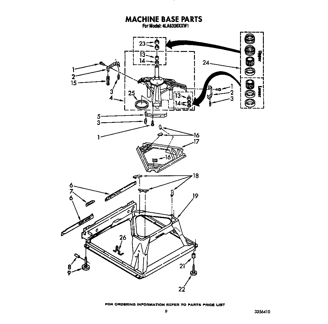 Machine base