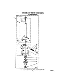 Brake and drive tube
